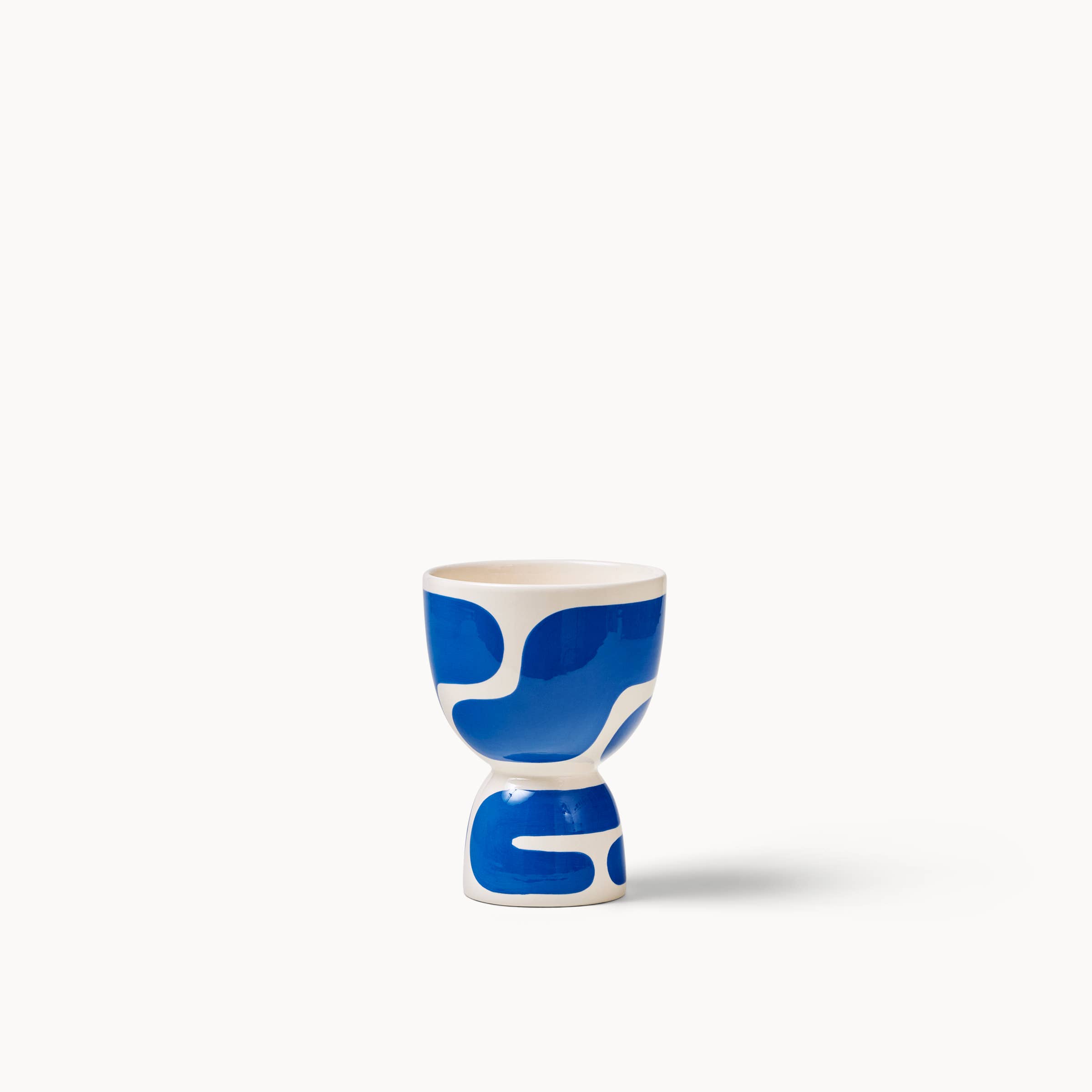 Franca - Vente Pot - Jardinières empilées en blocs de couleur cobalt (brillant)2