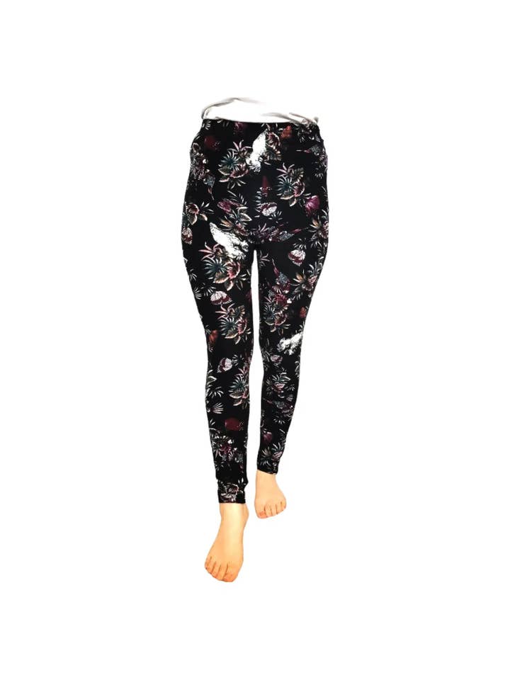 Superbia – wholesale Fashion leggings – Women's – Superbia Super Soft Leggings High Waist (Large Size 14-22)5