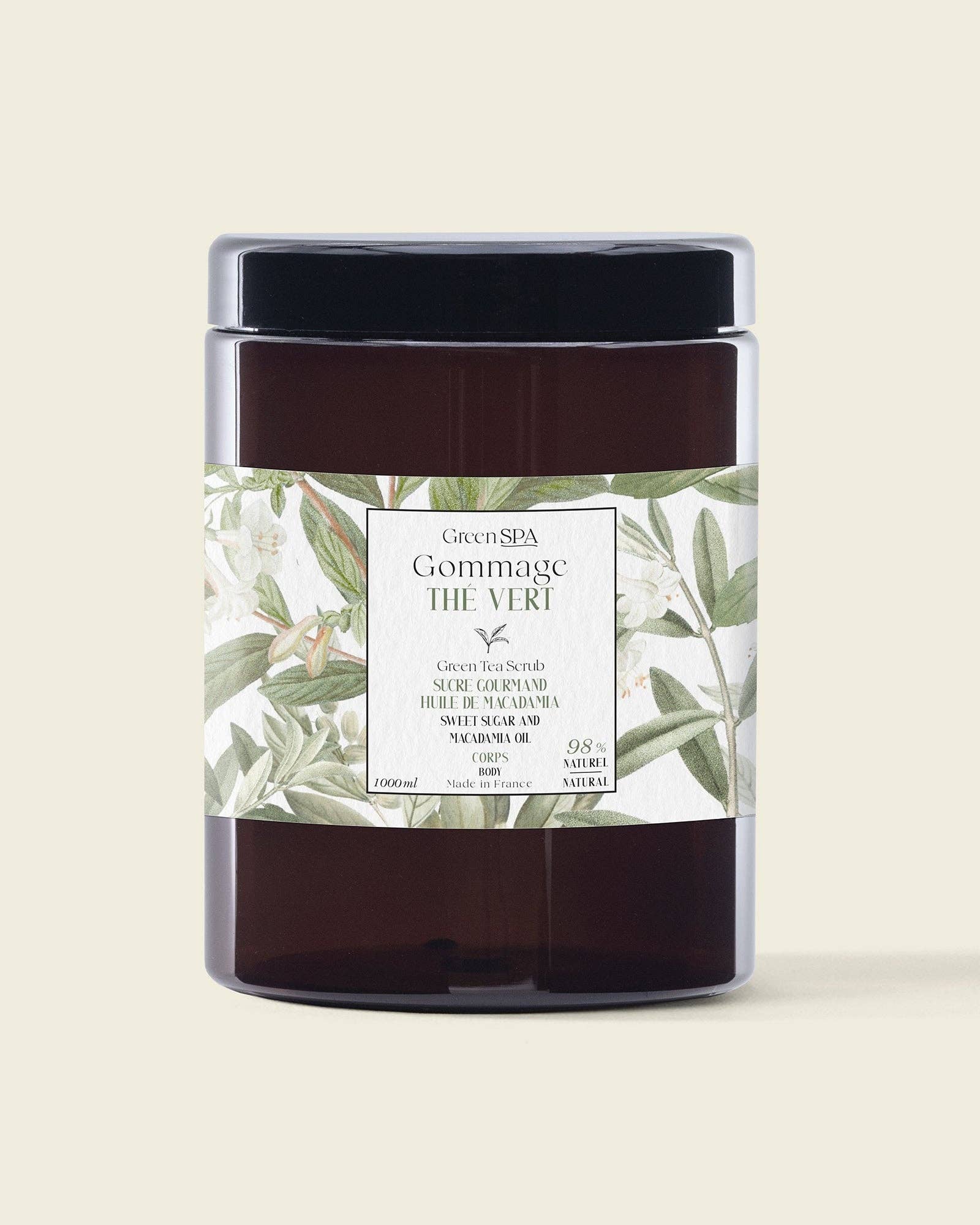 Green Spa - Wholesale Body Scrub/Exfoliant - Green Tea Sugar Scrub3