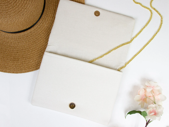 GiftsbyPR - Vendita all'ingrosso Pochette - Donna - Borsa Clutch Sposa « Happily Ever After », Borsa Mrs, Pochette da Sposa per Matrimonio1