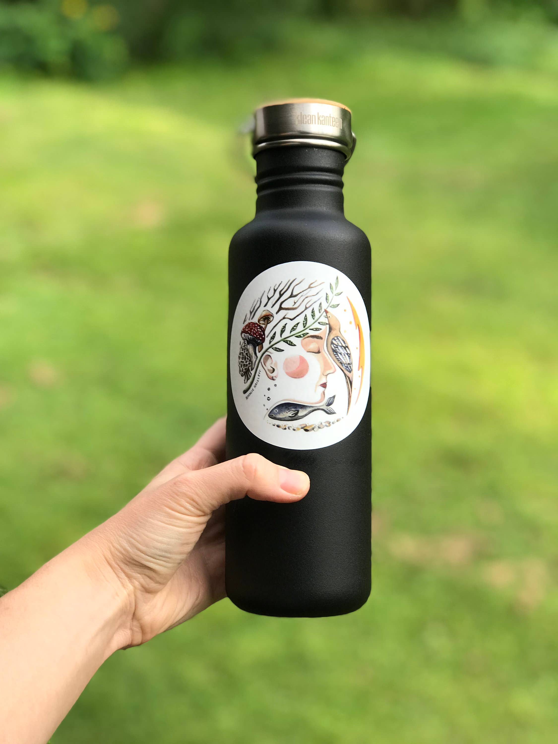 Rosalie Haizlett Illustration - Wholesale Sticker - Nature Girl Waterproof Sticker4