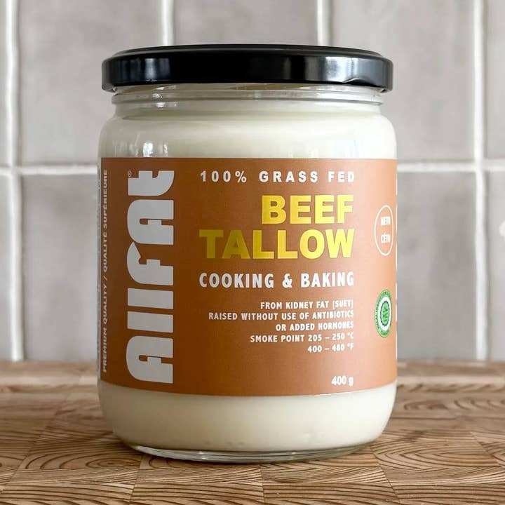 ALLFAT - Wholesale Cooking Oil - 100% Grass Fed & Finished Beef Tallow (From Kidney Fat)1