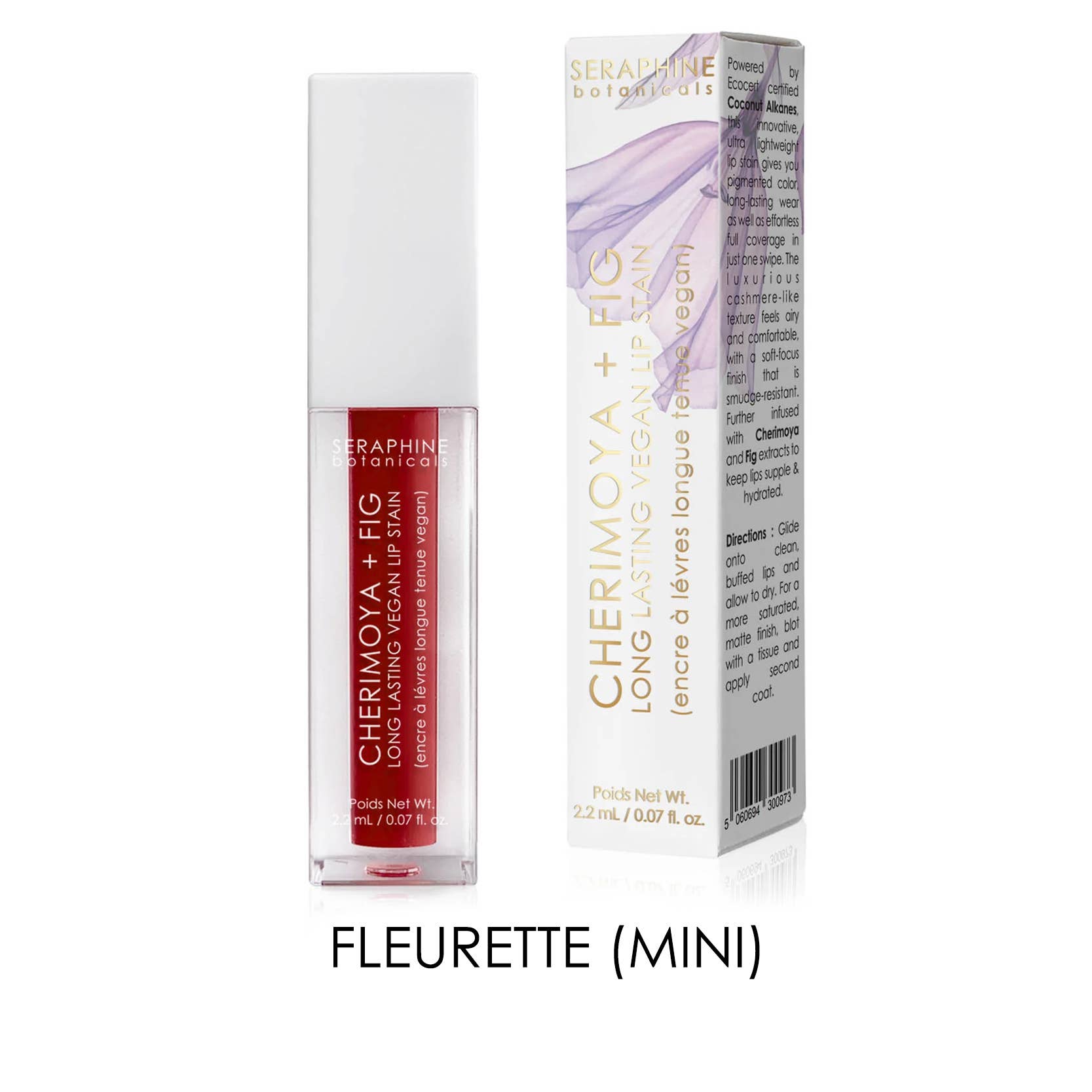 Seraphine Botanicals - Wholesale Lip Stain/Dye/Tint - Cherimoya + Fig - Long Lasting Vegan Lip Stain13