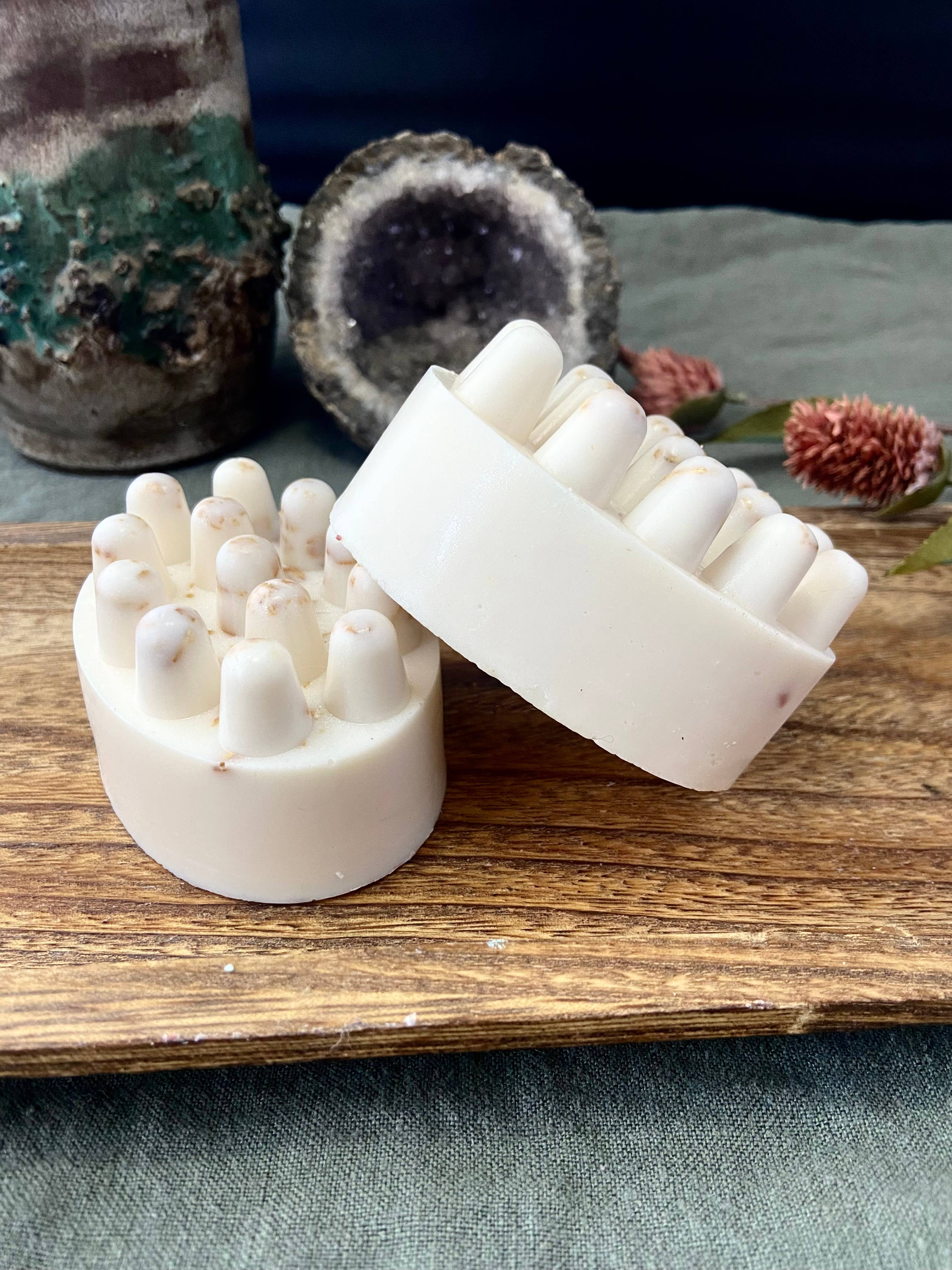 Sacred Lore – wholesale Tvål – Havregryn och honung vegansk massageså3