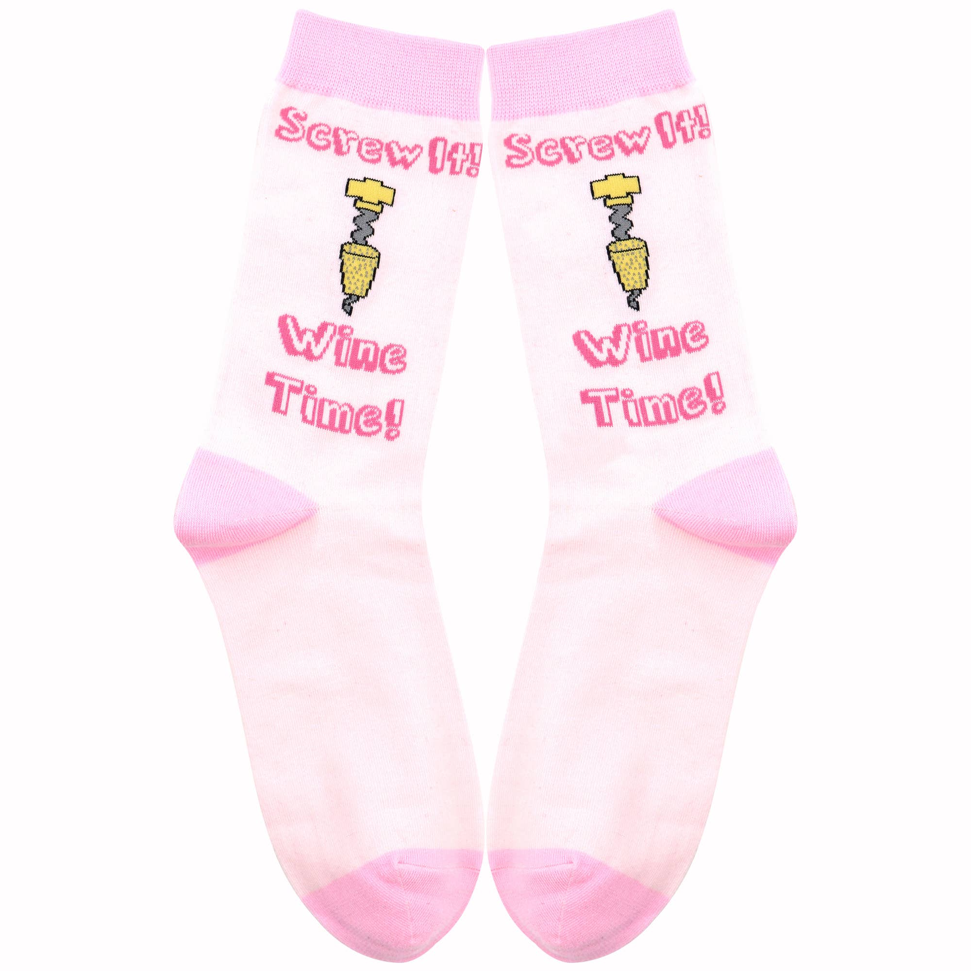 Wine Time - Adult sock - One Hit Wonders - Size M