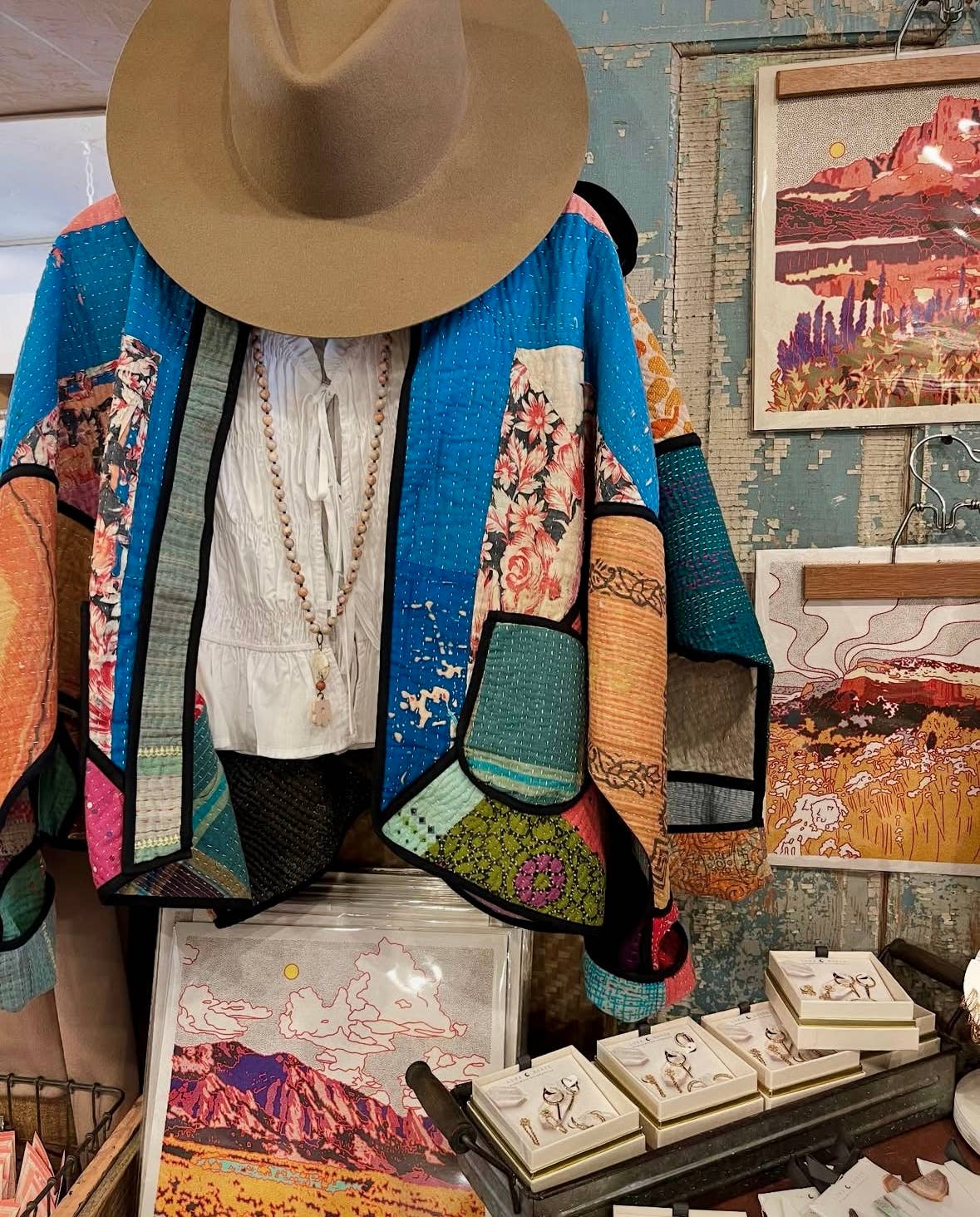 Caroline Clark - Vendita all'ingrosso Stampa artistica - Stampa Quadrata Deserto Montagna #405