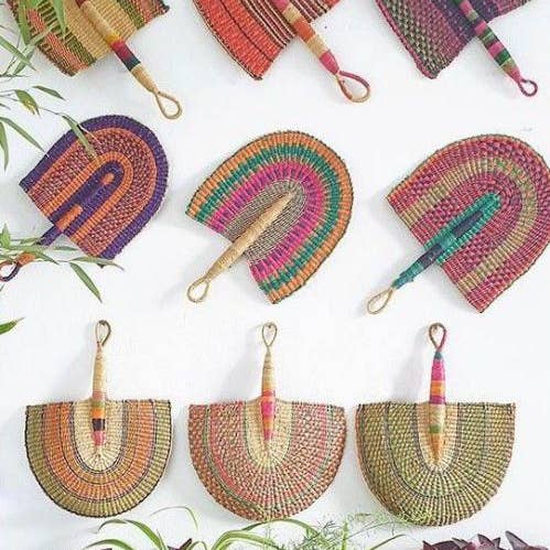 Multicolored Abanico Paipai Artisanal and Exclusive African Beach for wholesale on Faire5