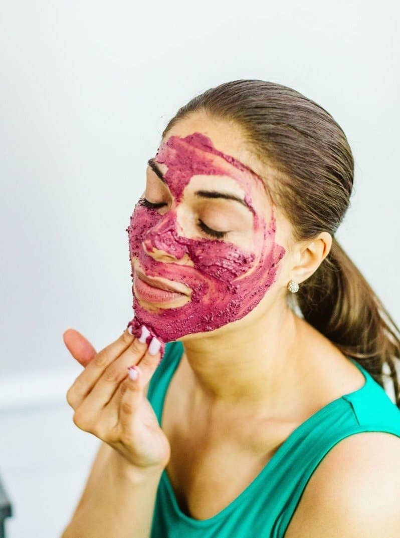 Earth-Kissed Beauty - Wholesale Skincare Face Mask - Hibiscus Glow Face Mask6