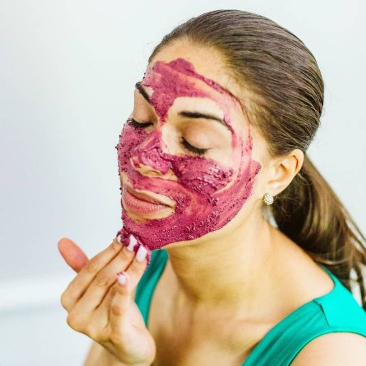 Earth-Kissed Beauty - Wholesale Skincare Face Mask - Hibiscus Glow Face Mask6