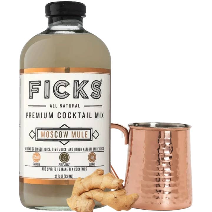FICKS - Vente Mélange/sirop pour cocktails - Mélange à cocktail Mule de Moscou FICKS Premium3