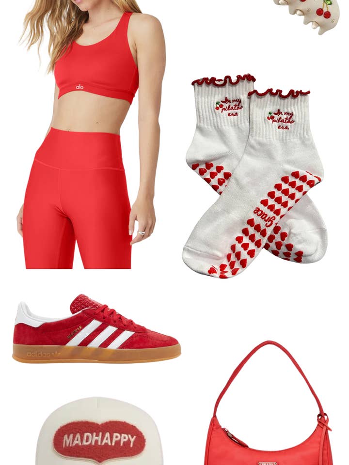 MollyGraceGripSocks - Wholesale Socks - Women's - "In my pilates era" Pilates grip sock with heart grips
