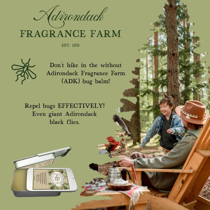 Adirondack Fragrance Flavor Farm - Wholesale Insect Repellent - Bug Repellent Balm | Deet Free | All Natural | Essential Oil5