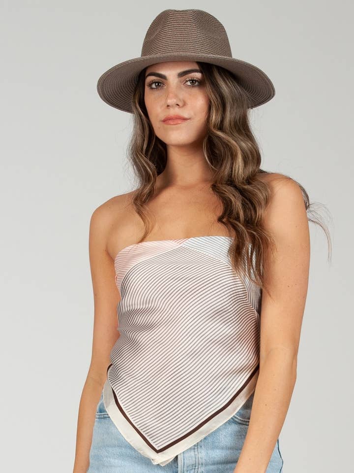 SVBL1029-SICILY, SCIARPA IN SETA, A GRIGLIA ROSA per la vendita all'ingrosso da parte di Lucca Couture