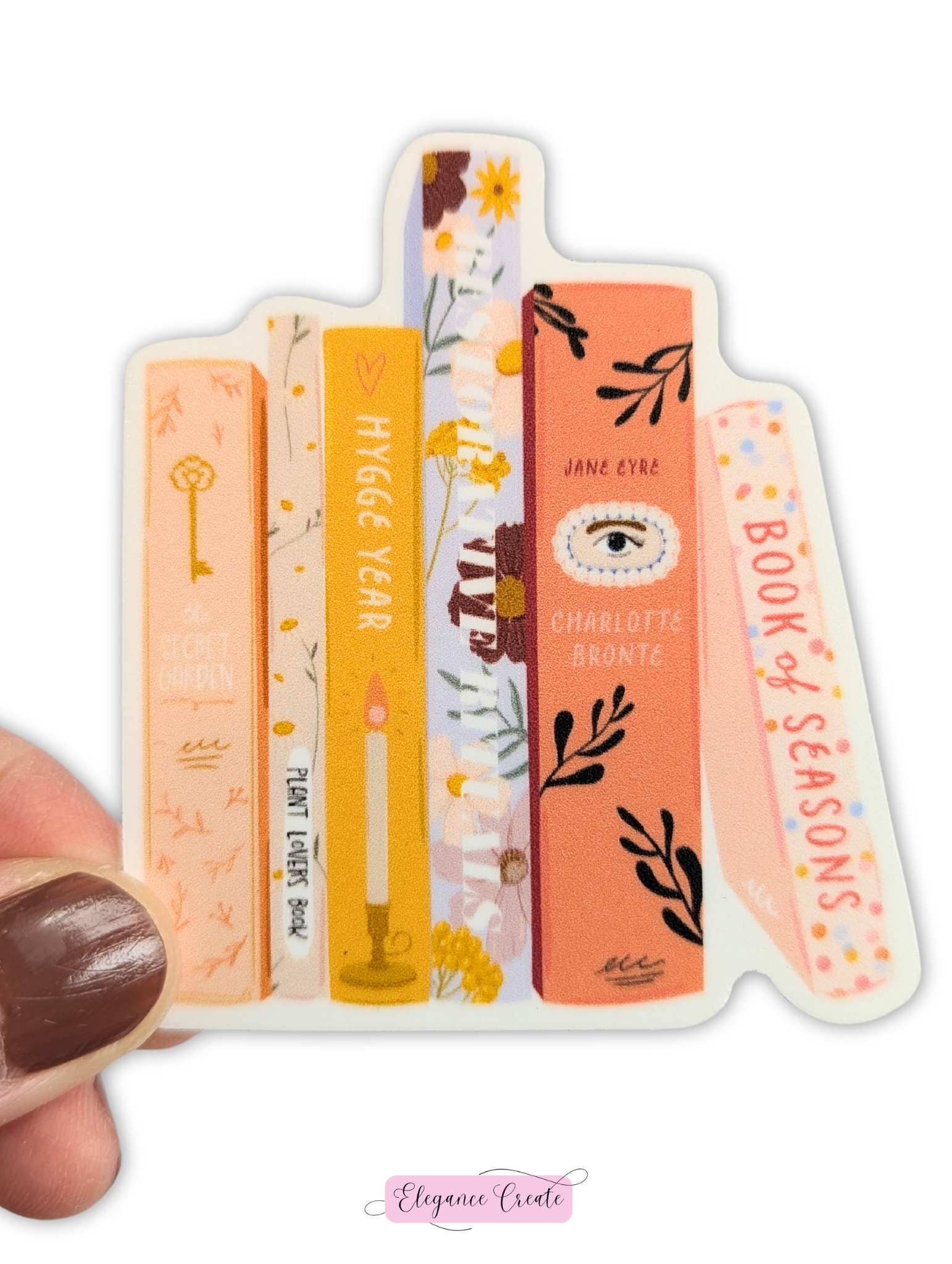 Elegance Create - Wholesale Sticker - Set of Classic Books Sticker4