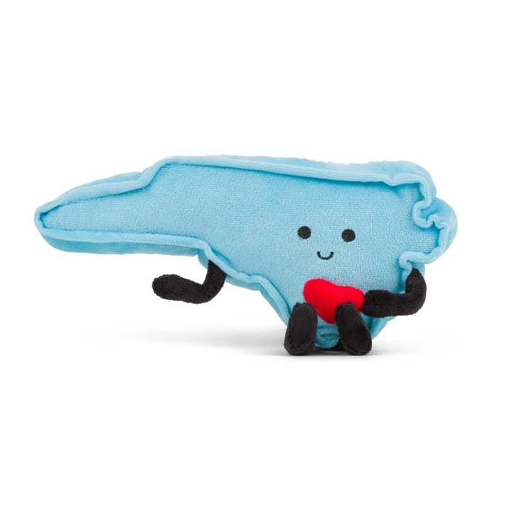 Stuffed States USA - Wholesale Stuffed/Plush Toy - Kids & Baby - North Carolina State Stuffed Plush Doll -Stuffed States UNC