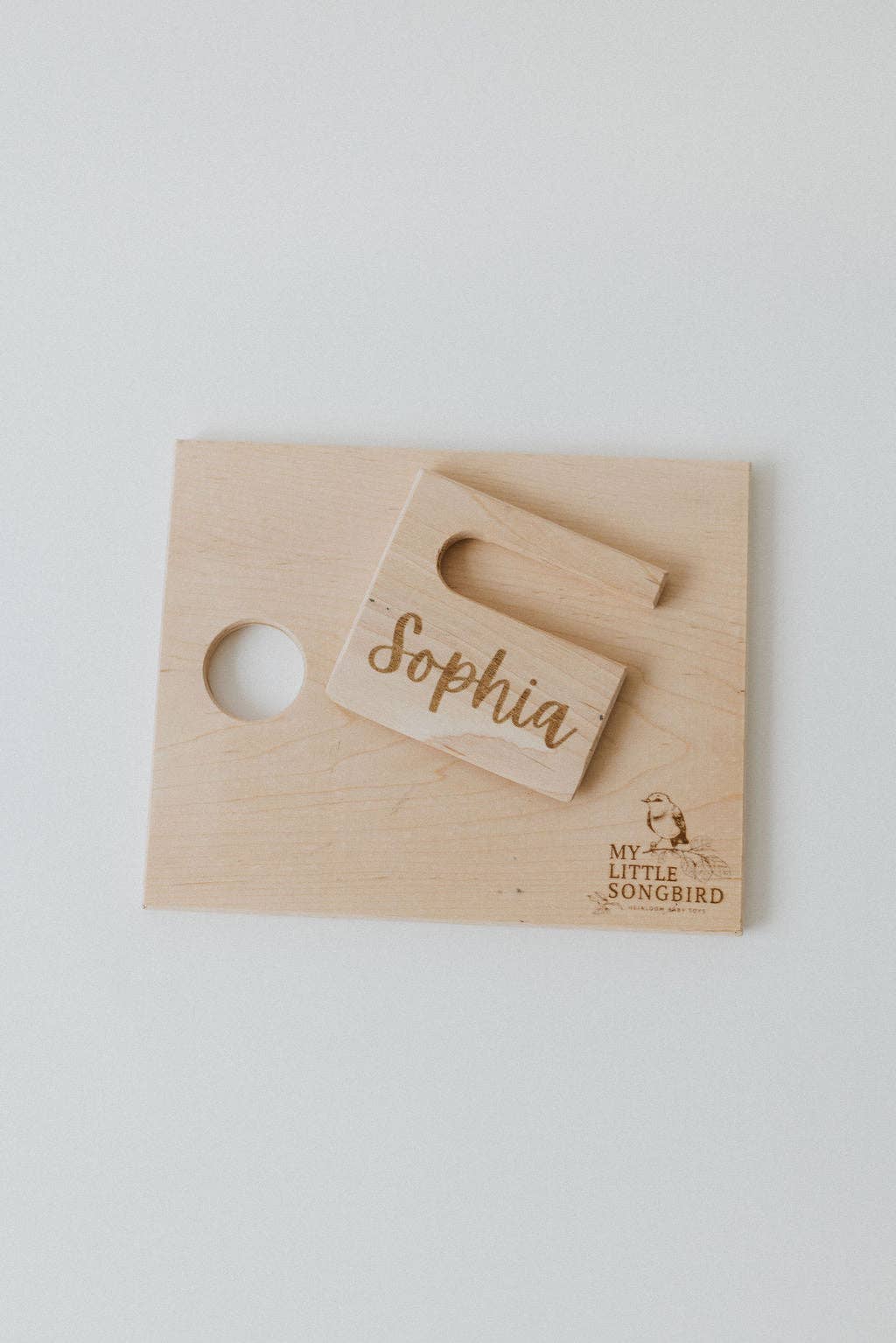 My Little Songbird - Wholesale Wood Toy - Kids - Wooden Cutting board with fruit and vegetable knife1