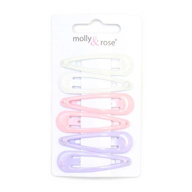 Tarjeta de 6 unidades Sleepies epoxídicas con purpurina en colores pastel, 5 cm para venta al por mayor de Inca UK