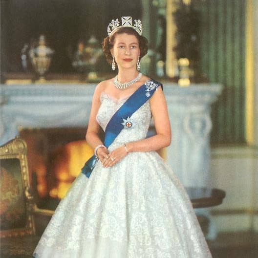 Art Print EN-234 Young Queen Elizabeth II for wholesale by Found Image Press