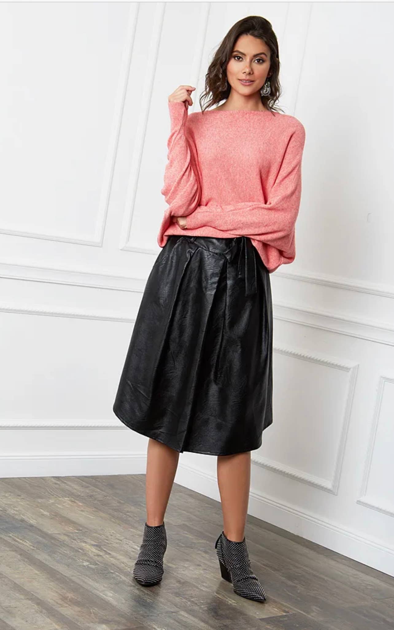 LÉA & LUC - Vendita all'ingrosso Maglione tricot - Donna - Maglione con maniche a pipistrello REF. 00995