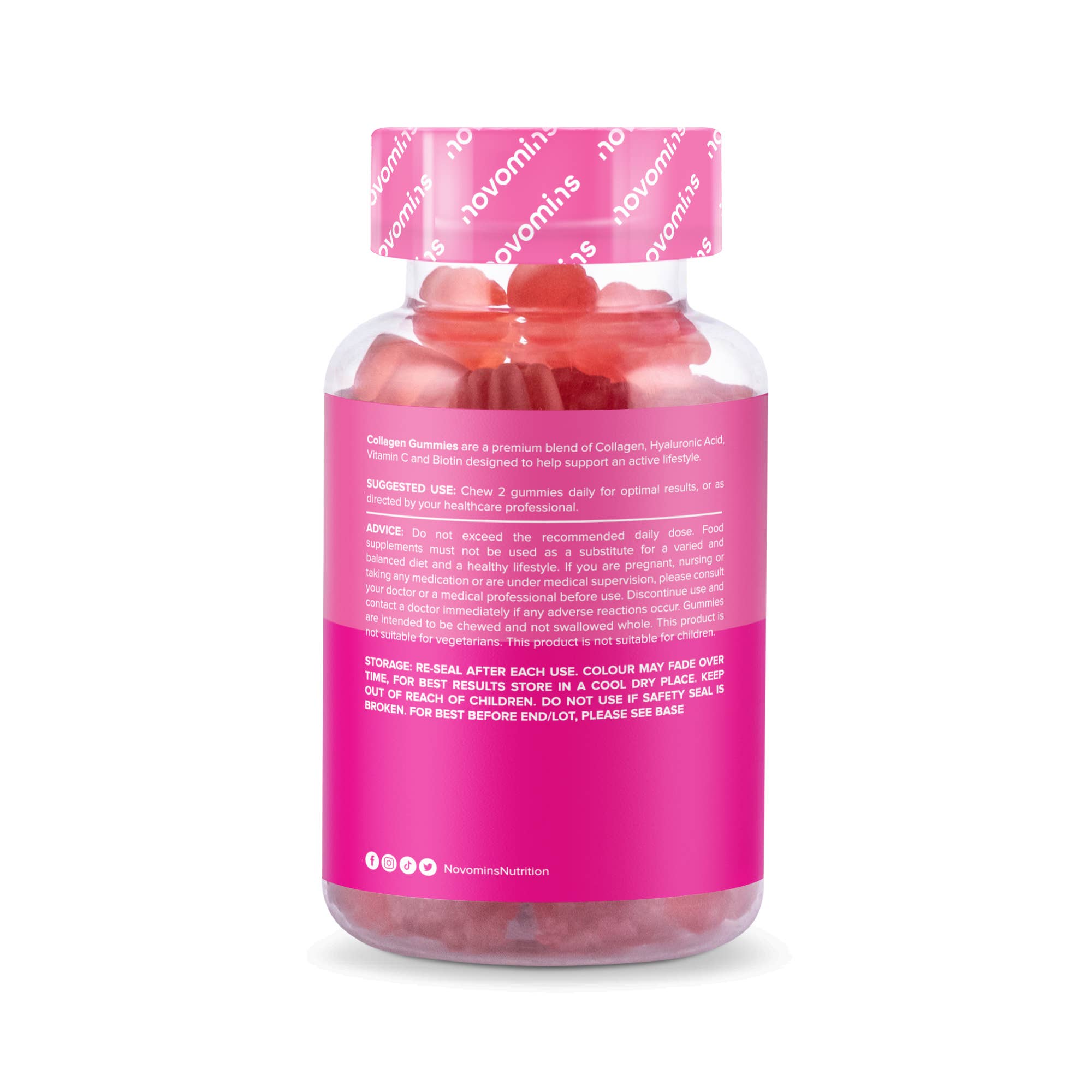 Novomins Nutrition - Wholesale Oral Supplement/Vitamin - Collagen Gummies1