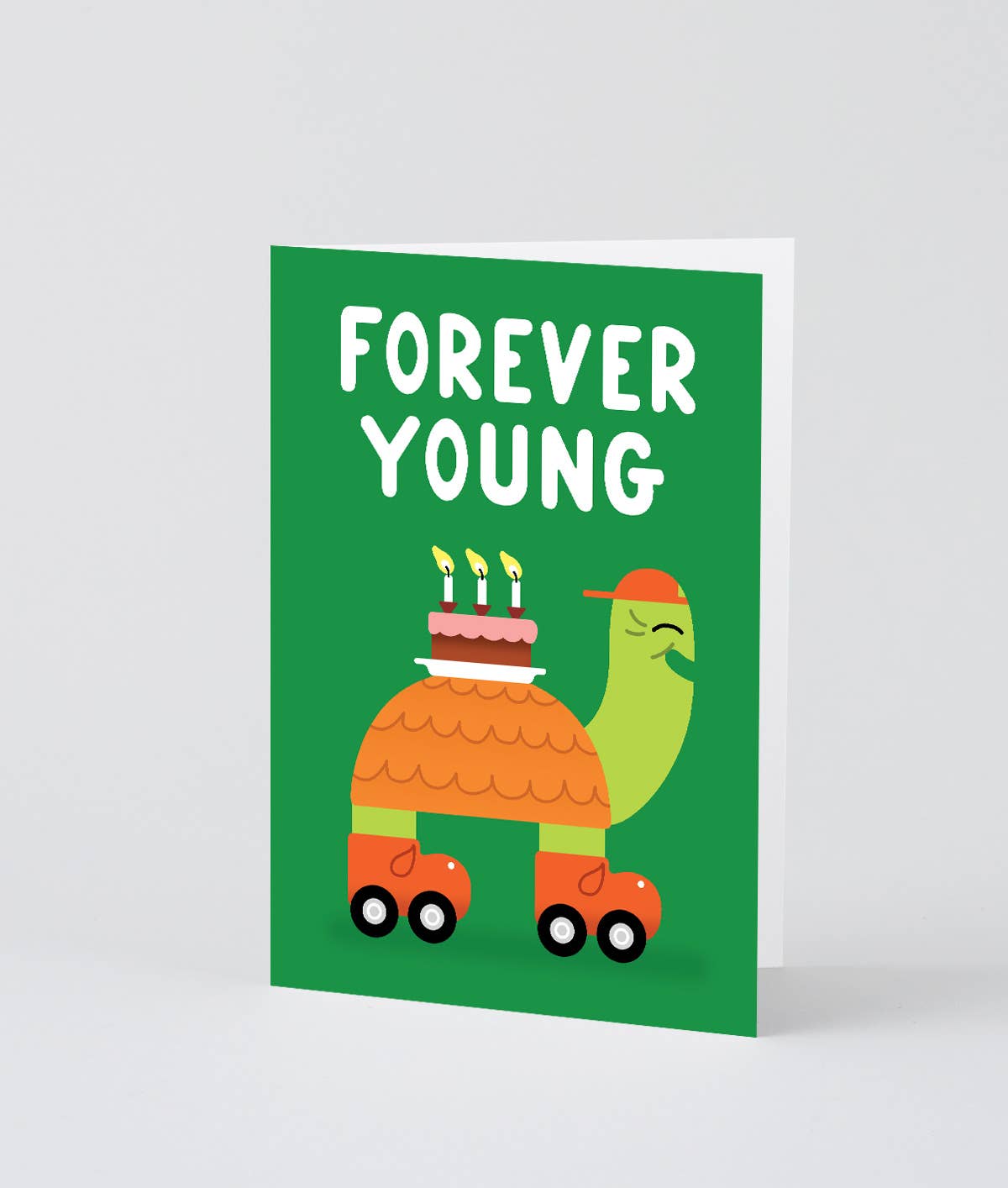Wrap (US duties paid) – wholesale Birthday card – Forever Young Greetings Card1