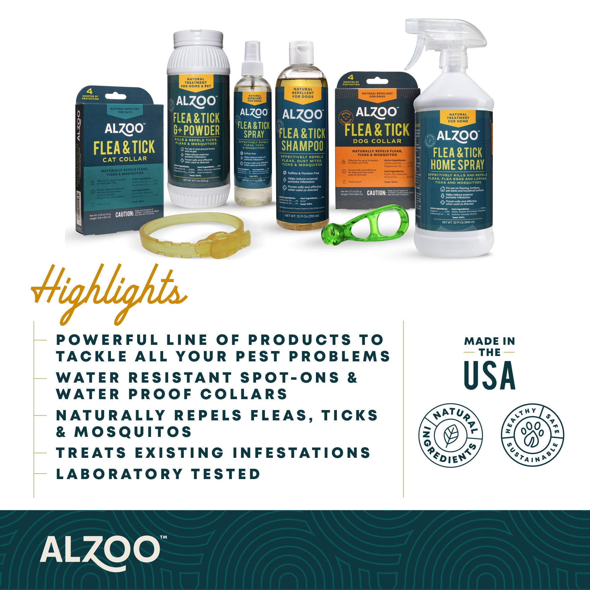 ALZOO - Wholesale Pet Flea/Tick Spray - ALZOO All in One Tick Remover6