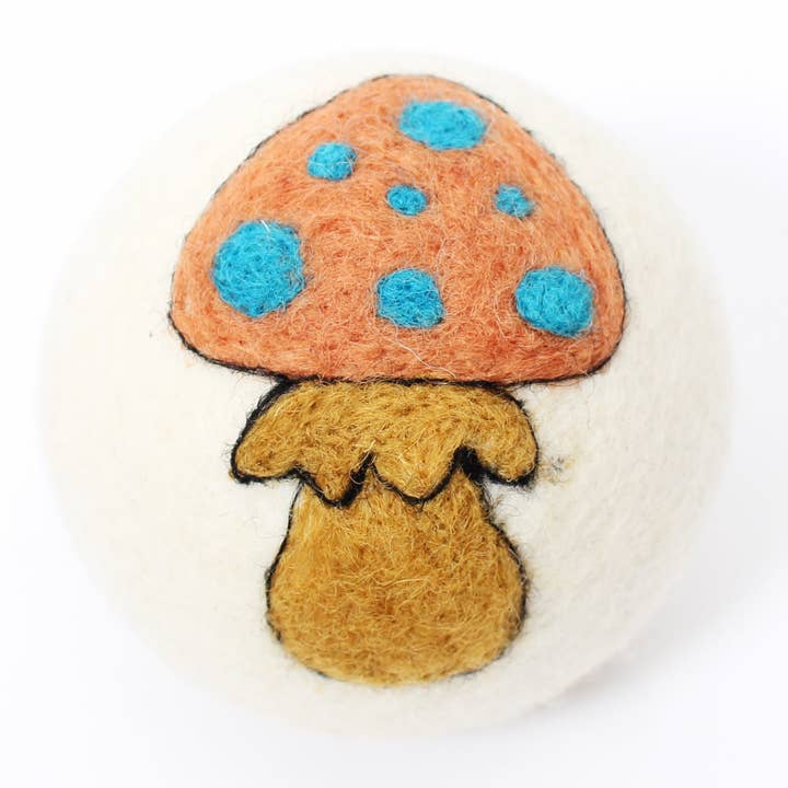 Ethical Global - Wholesale Dryer Balls - Mushrooms: Eco Wool Dryer Balls Fair Trade3