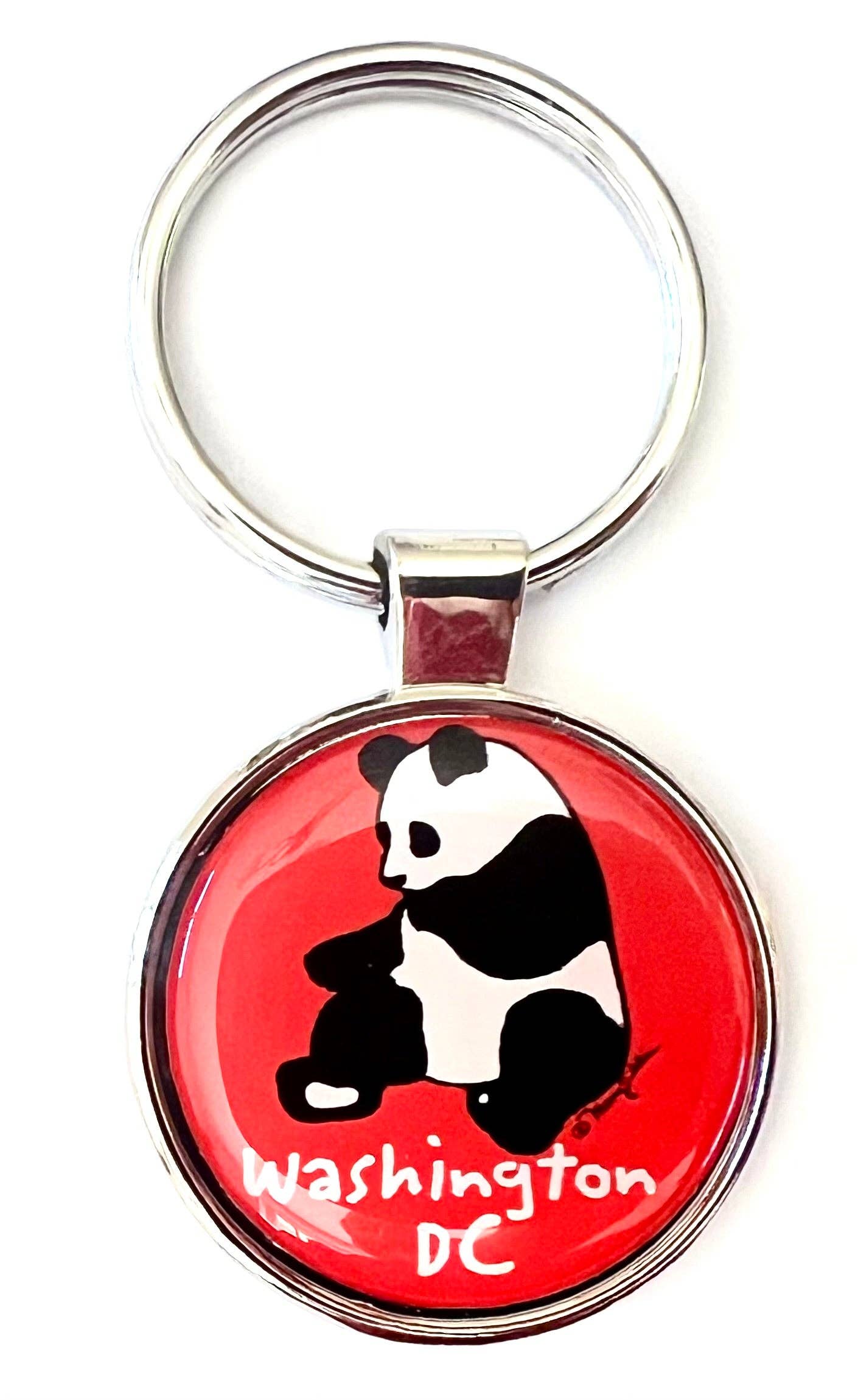Mary Ellis - Wholesale Keychain - Unisex - Washington DC Panda Keychain | Washington DC Souvenir Gift0