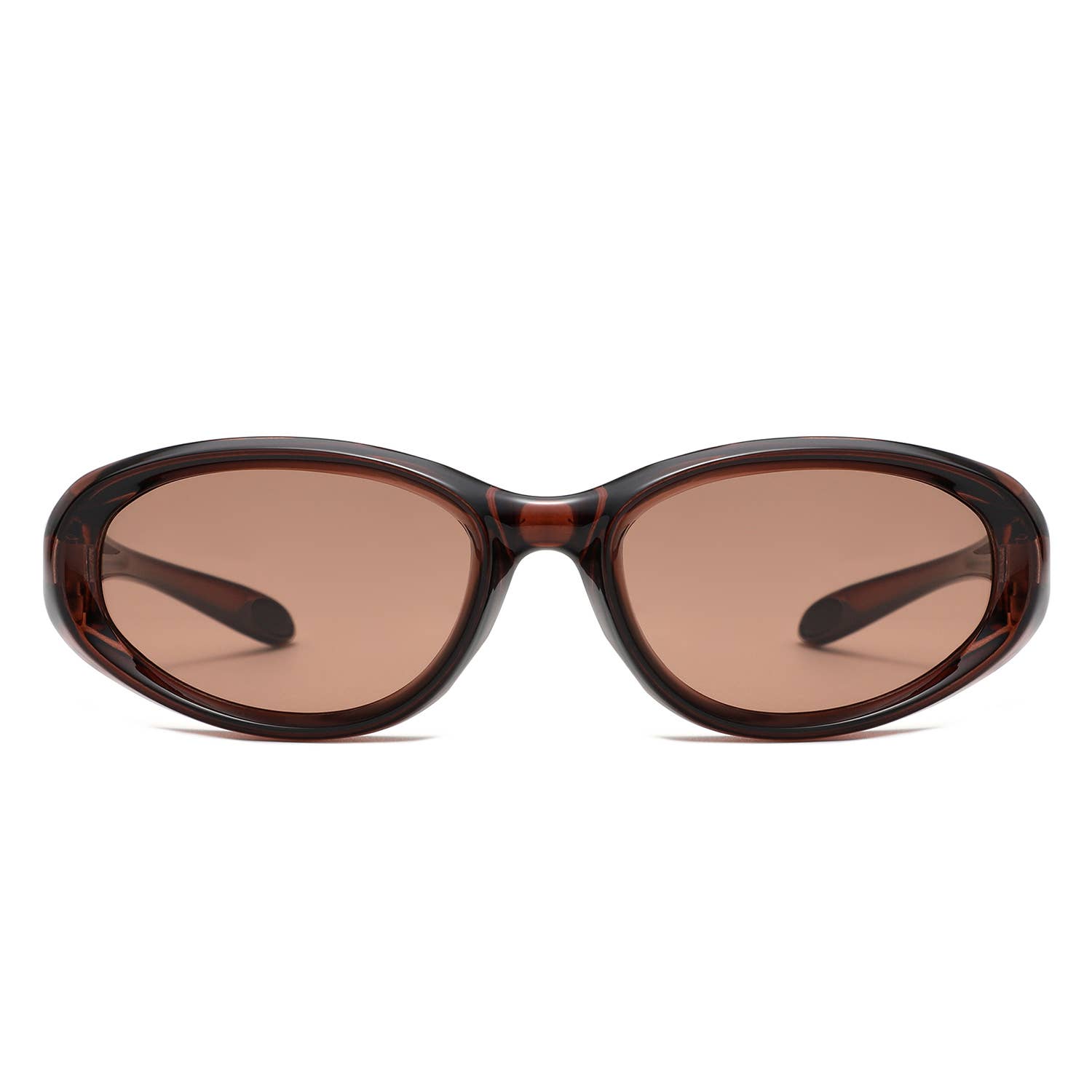 Cramilo Eyewear - Wholesale Sunglasses - Women's - Oval Retro Y2K Wrap Sunglasses6