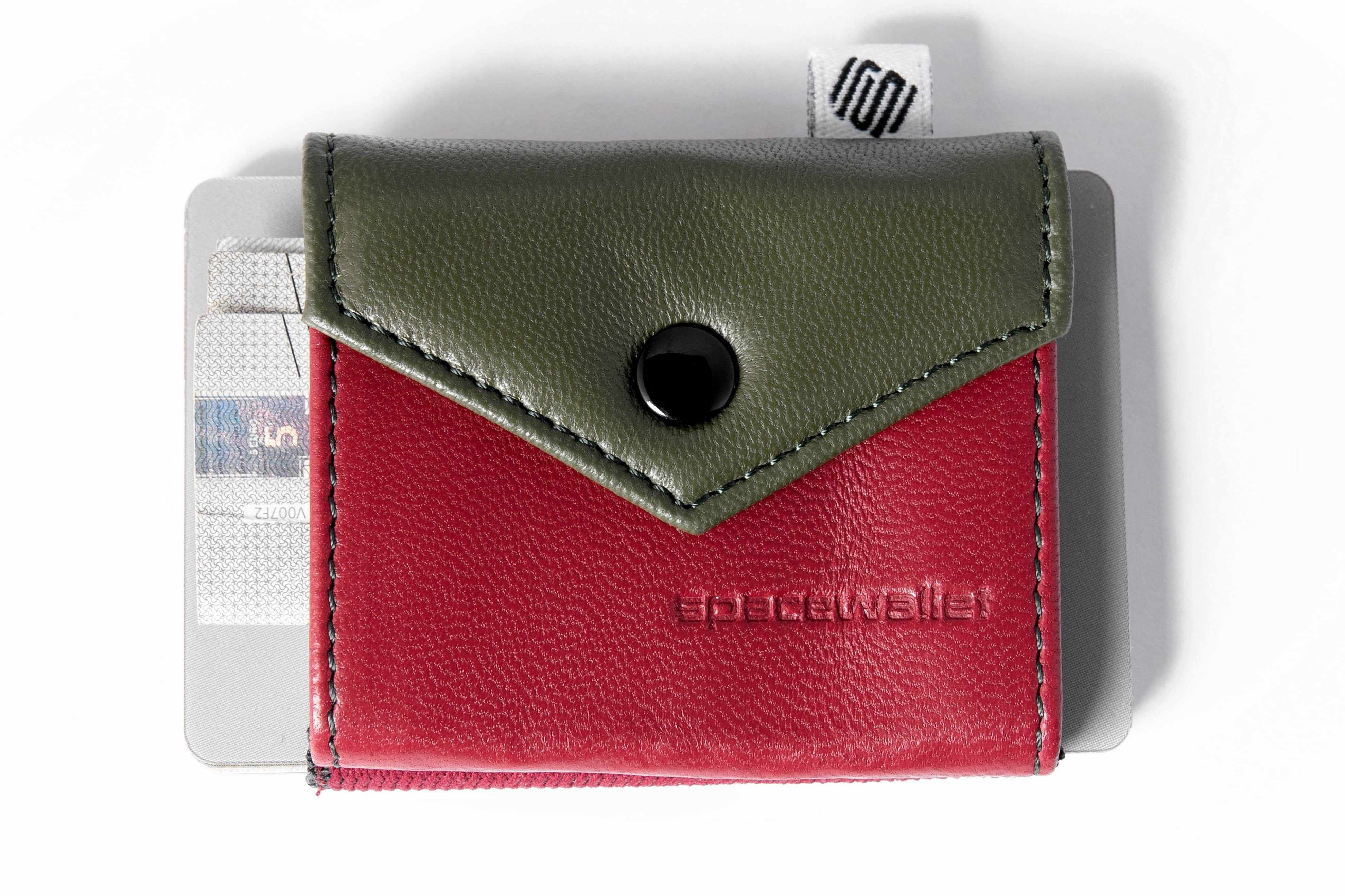 Space Products – Großhandel Brieftasche – Damen – Leder Mini Geldbörse mit Münzfach - duoton - Peak21