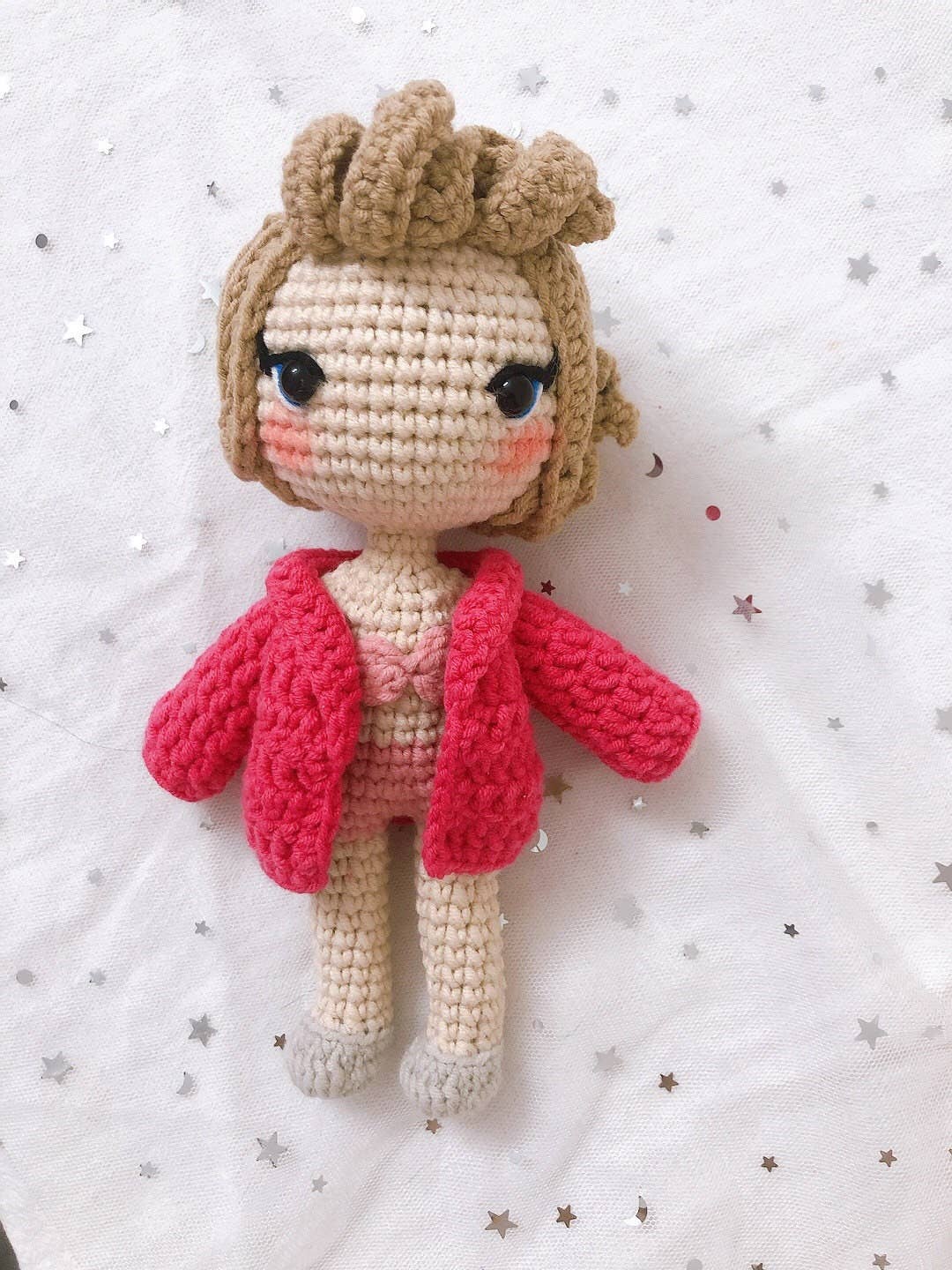 TOMOPOD LLC - Wholesale Christmas Decoration - Crochet Girls Dolls, Cute Girly Crochet  1