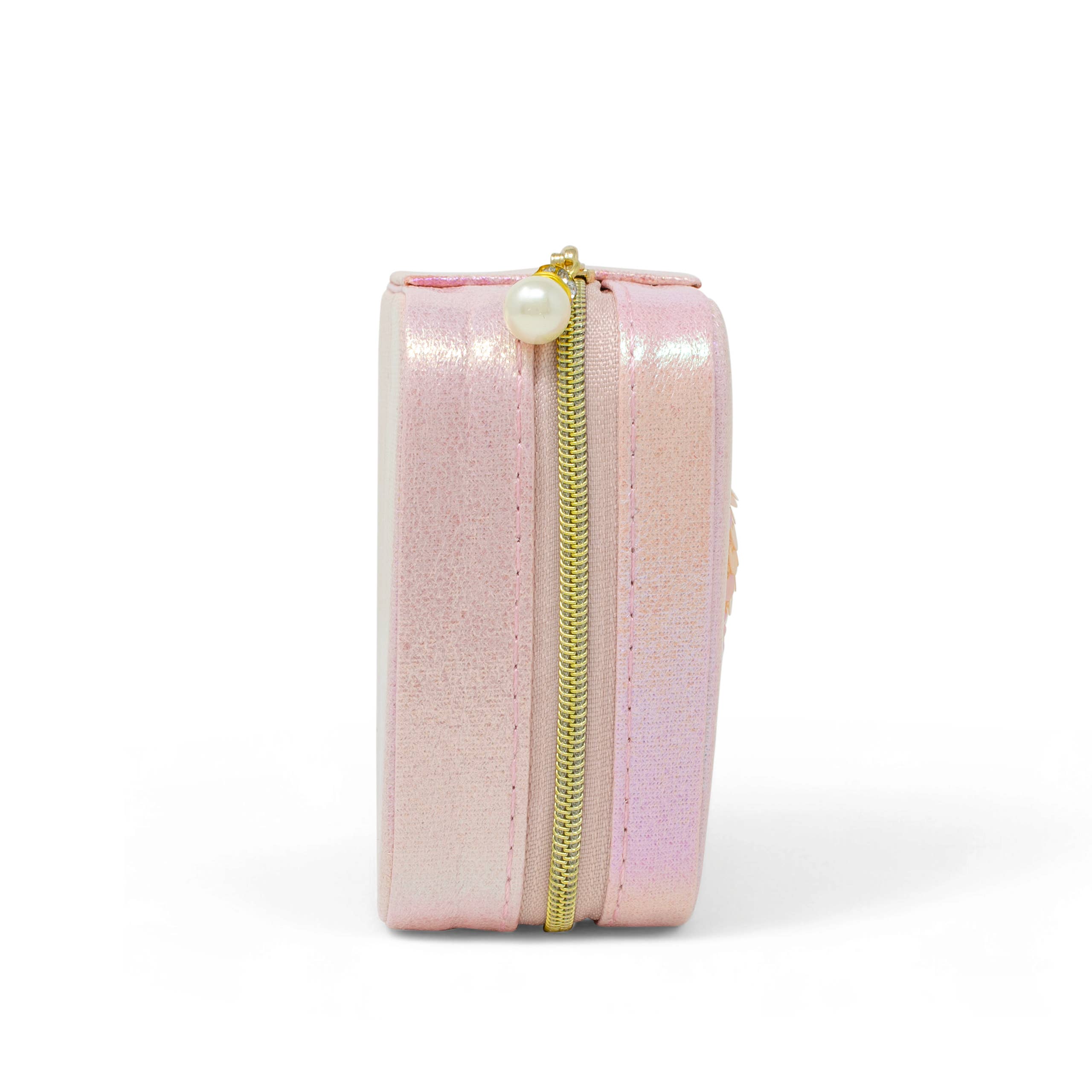 Tiny Treats and ZOMI GEMS - Wholesale Jewelry Box/Organizer - Kids - Girl's Sparking Sequin Heart Jewelry Box4