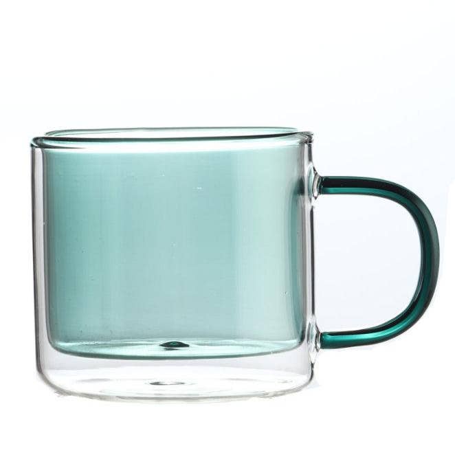 Our Dining Table - Wholesale Coffee Mug - Colored Double Wall Insulated Glass Mugs1