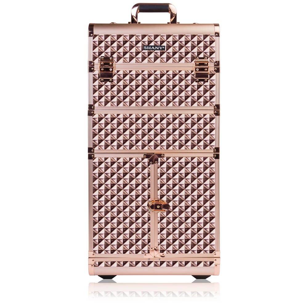 SHANY Cosmetics - Vente Boîte de rangement pour maquillage - Série REBEL Valise à roulettes pour maquilleurs professionnels24