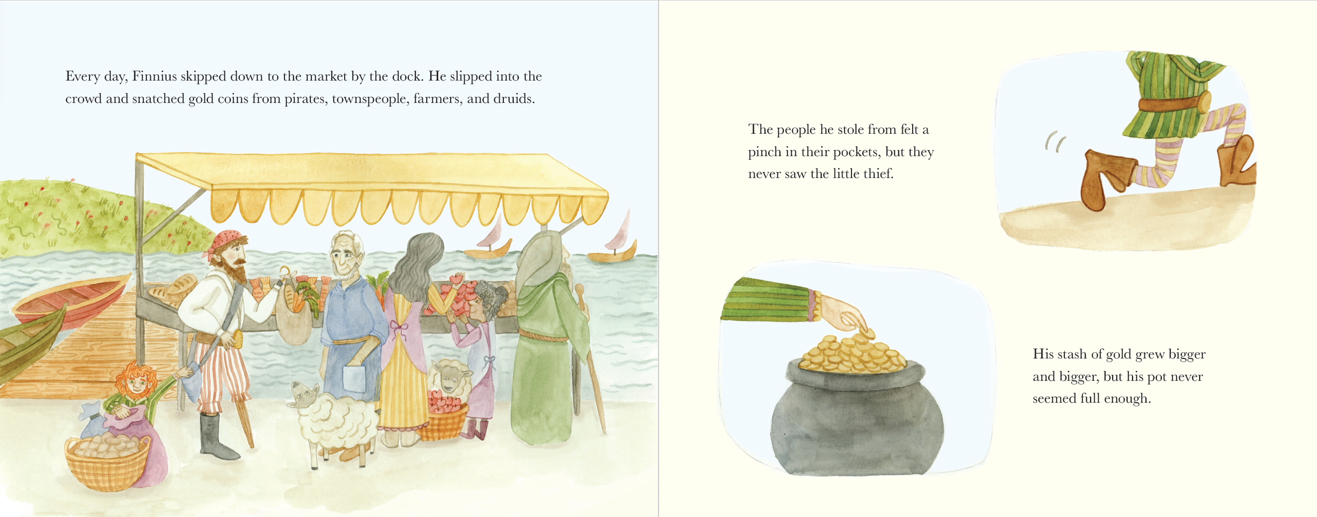 Tara Wright Studio - Wholesale Preschool Book (3-5) - The Richest Leprechaun in Ireland - Children's Book3