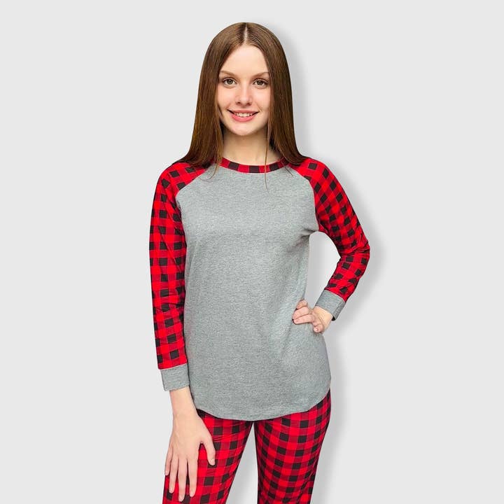 Christmas Buffalo Plaid Family Pajamas Set and other Purchase Wholesale blank pajama sets. Free Returns & Net 60 Terms on Faire trending on Faire.