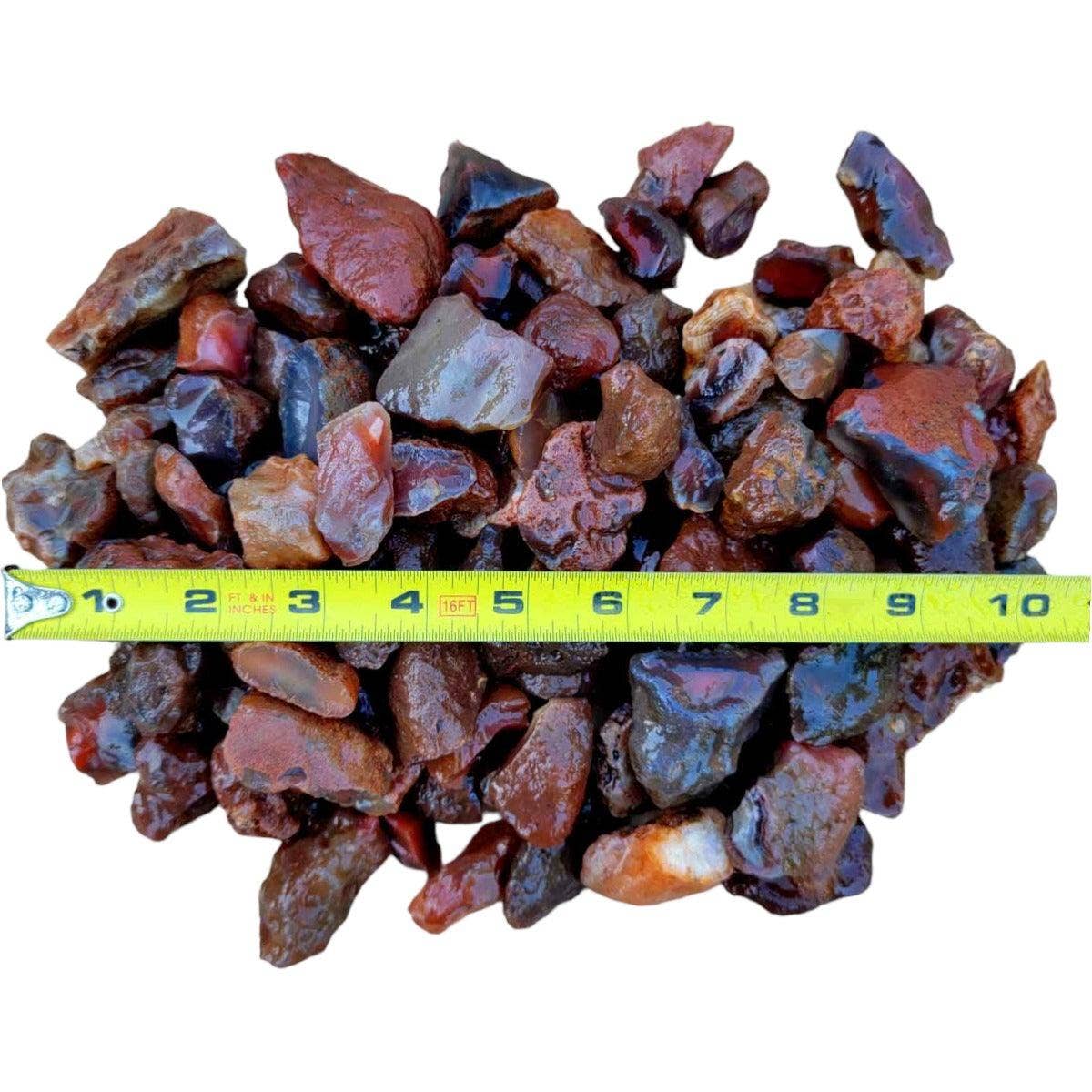 Lapidary Central - Vente Pierre et cristal de spiritualité - Tirez au hasard des morceaux bruts d'agate du Swaziland ! Idéal pour Tumbling ! Agate de Swali7