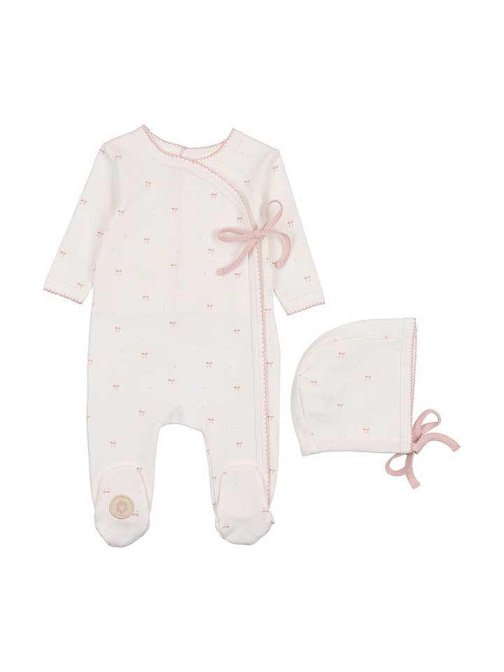 Mon Tresor Bebe - Wholesale Clothing Set - Baby - Charlotte Bow Wrap Collection12