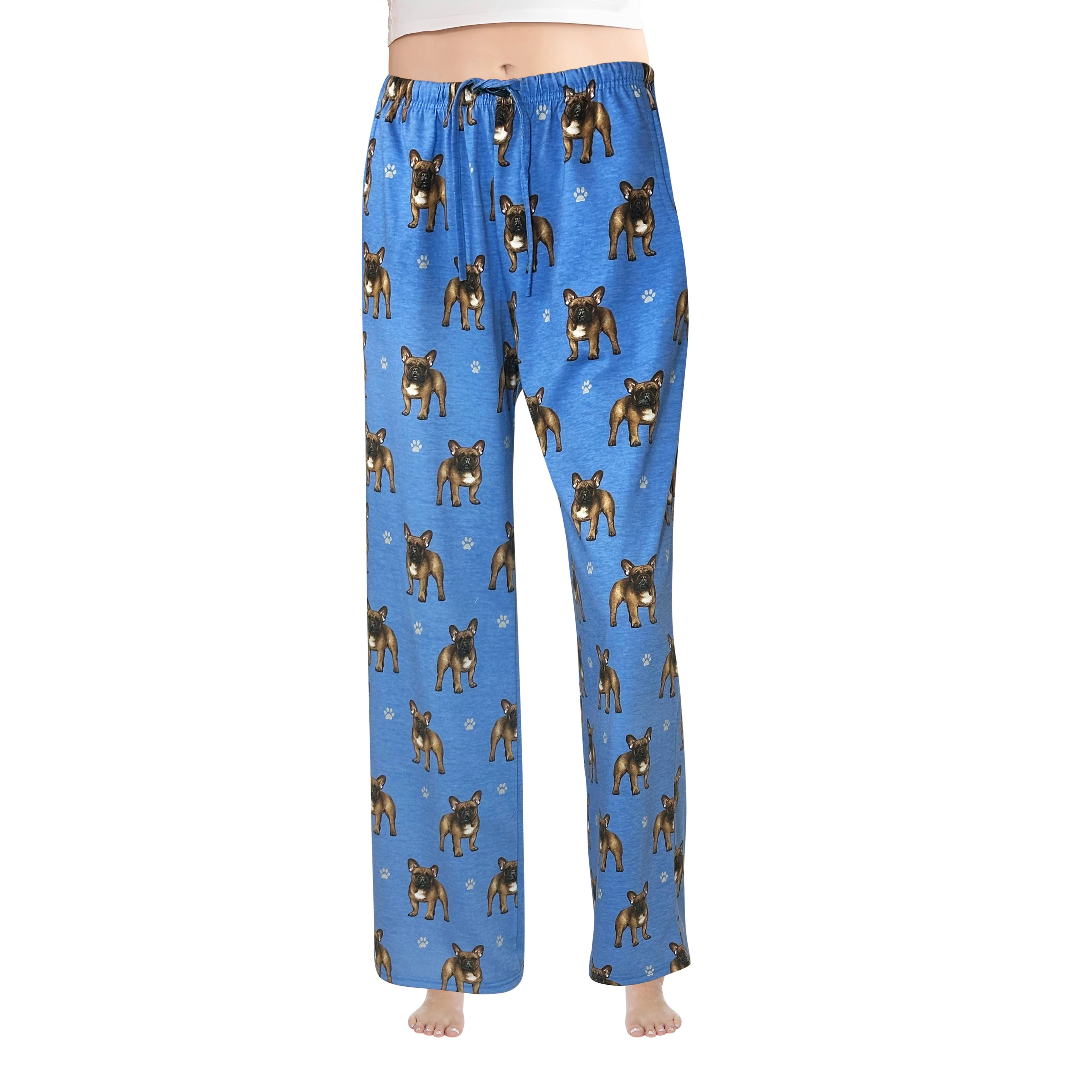 E&S Pets – Engroshandel Pyjamasunderdel - Dame – Franske Bulldog Pyjamasunderdele - Pet Lover Pyjamasbukser0