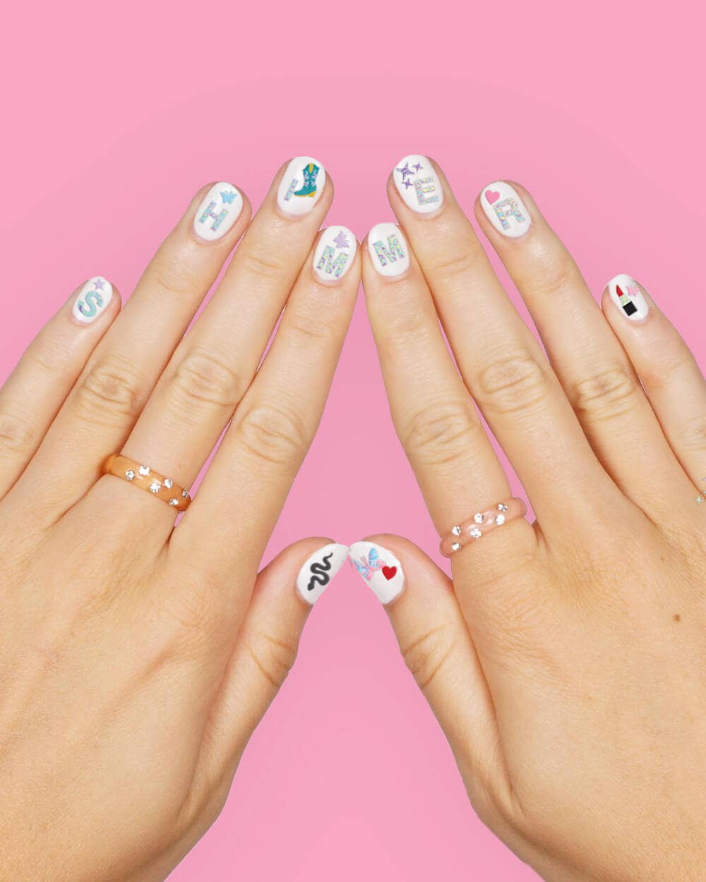 xo, Fetti - Vente Nail Art/Autocollant pour les ongles - Je suis le problème Autocollants pour ongles | Soirée des époques de Taylor Swift2