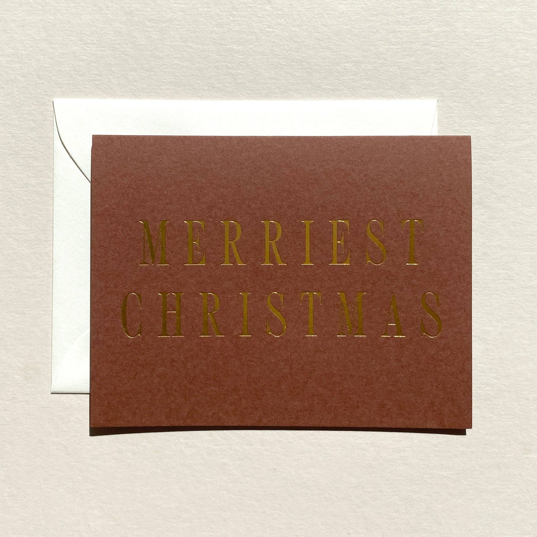 Jaymes Paper - Wholesale Christmas Card - Merriest Christmas No. 113