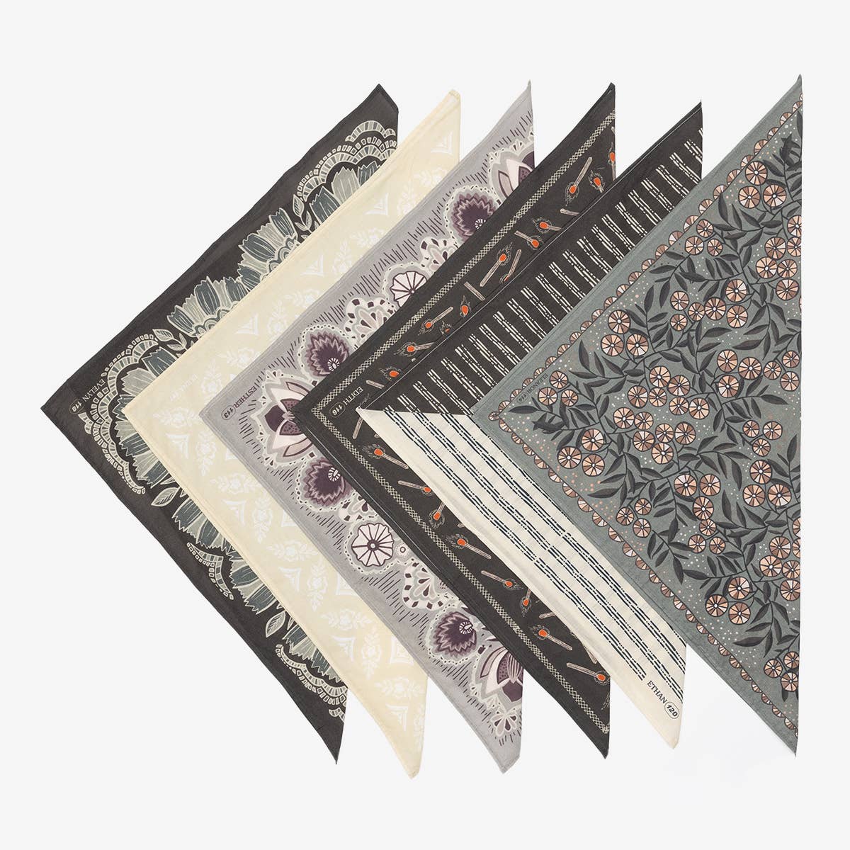 Handker Bandanas - Wholesale Bandana - Women's - No. 113 Esther Bandana7