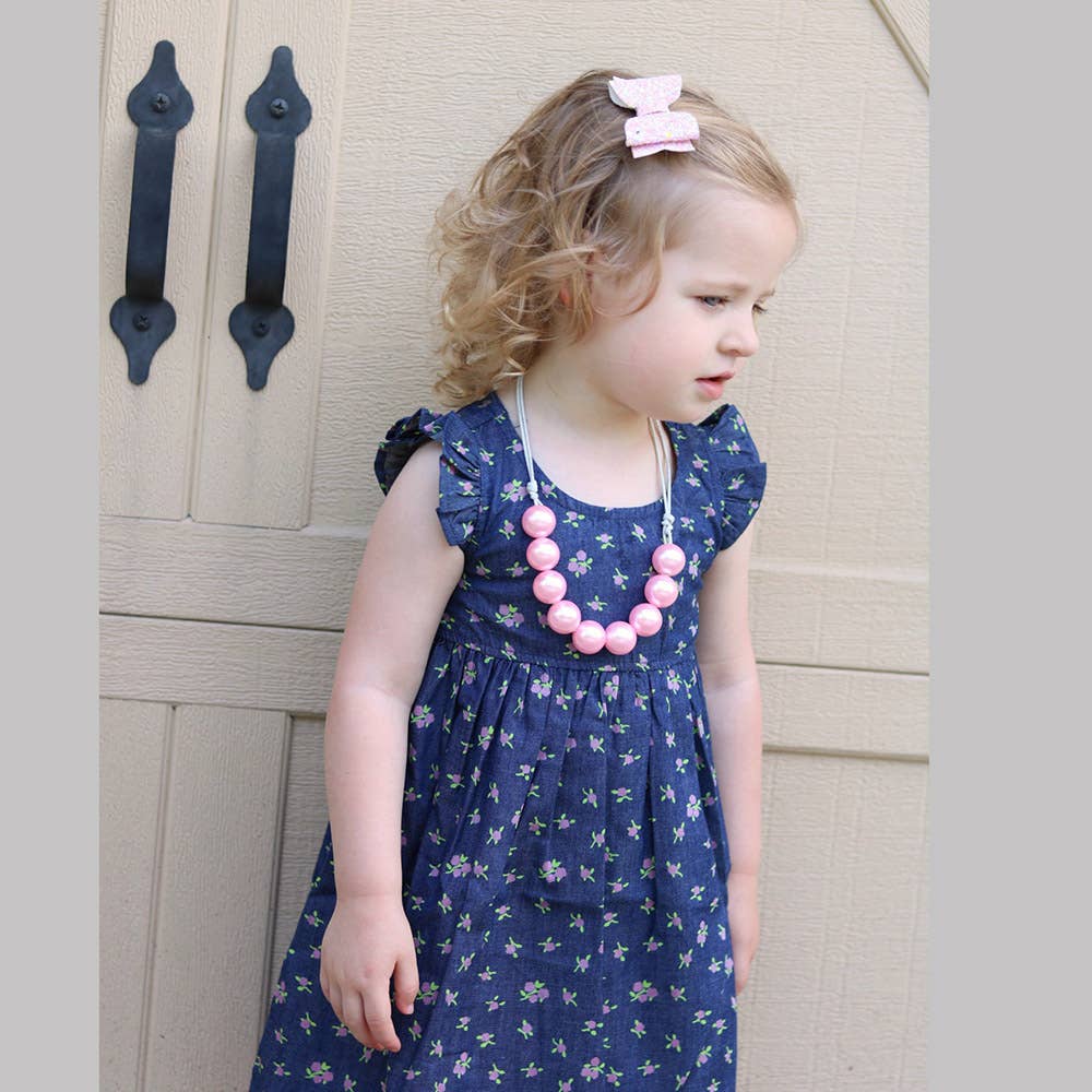SISSYMINI - Wholesale Dress - Baby - Dragon Flies Open Back Dress for Infants & Toddlers| 898-6164