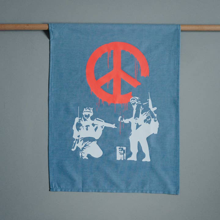 Nice Home Design - Wholesale Tea Towel - Tea Towel DENIM NEW Peace1