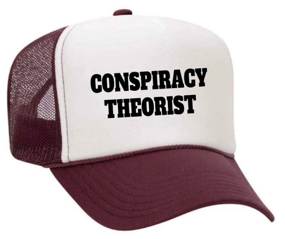 Inappropriate Trucker Hats - Wholesale Trucker Hat - Women's - Conspiracy Theorist Trucker Hat21
