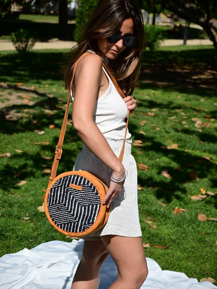 Dunia Umhängetasche aus Sisal für den Großhandel von Tembea