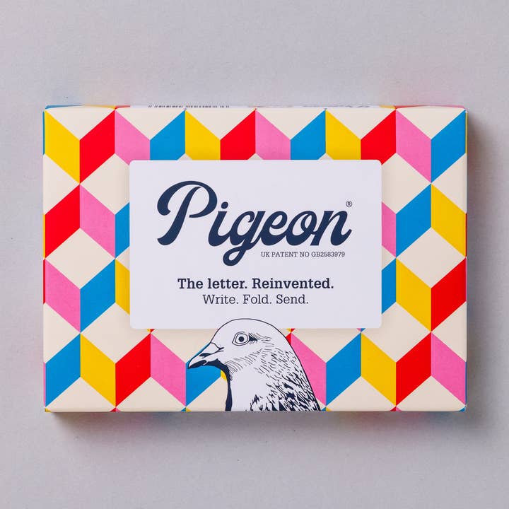 Urban Pigeon Colorful Folding Letter Pack, Pack of 6 for wholesale by pigeonposted