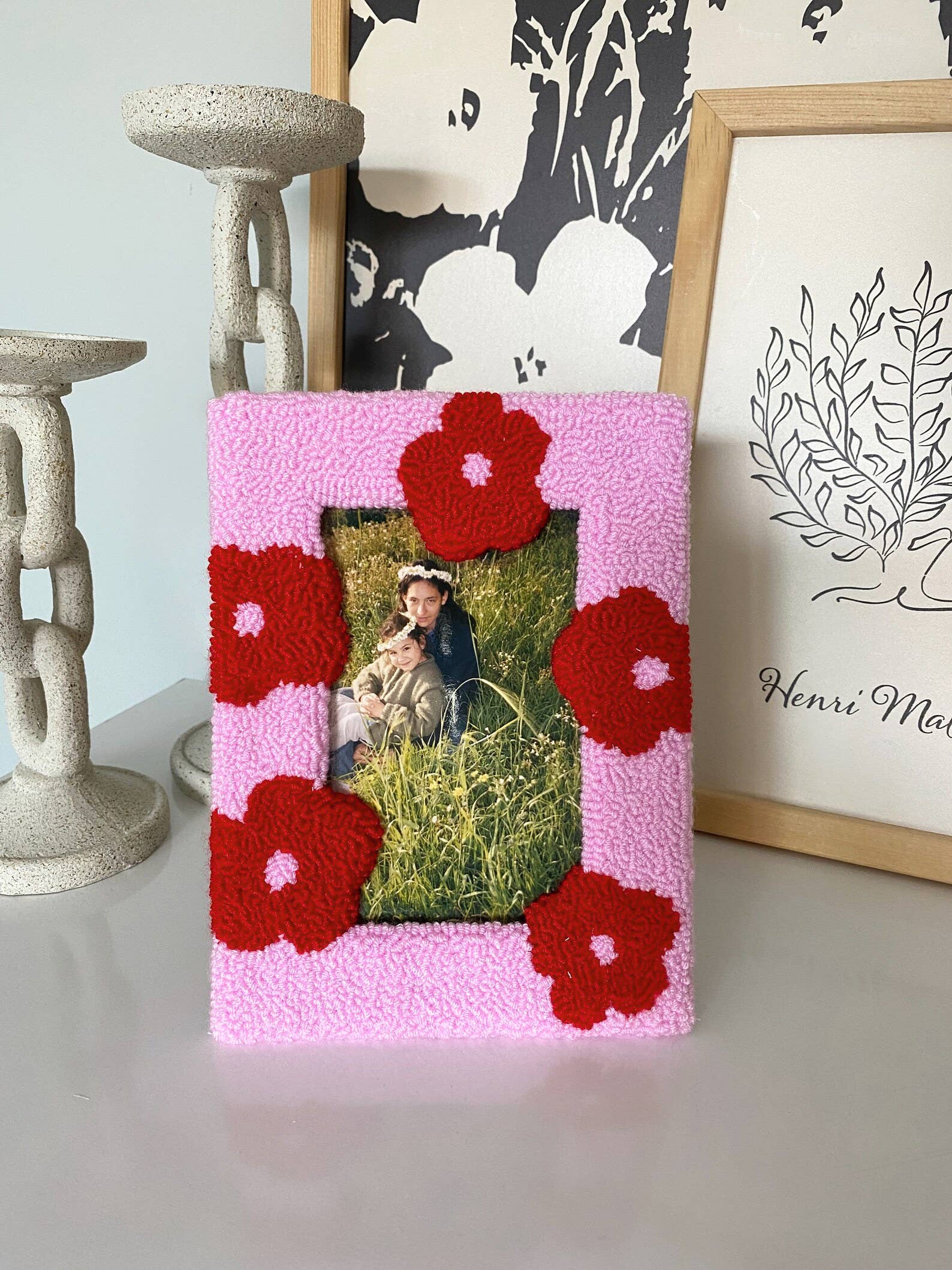 Mudita Rug Studio – wholesale Bildram – Handgjorda punch needle-fotoramar, fotoramar6