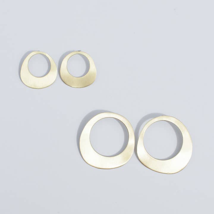 Rover & Kin - Wholesale Hoop Earrings - Organic Form Earrings5