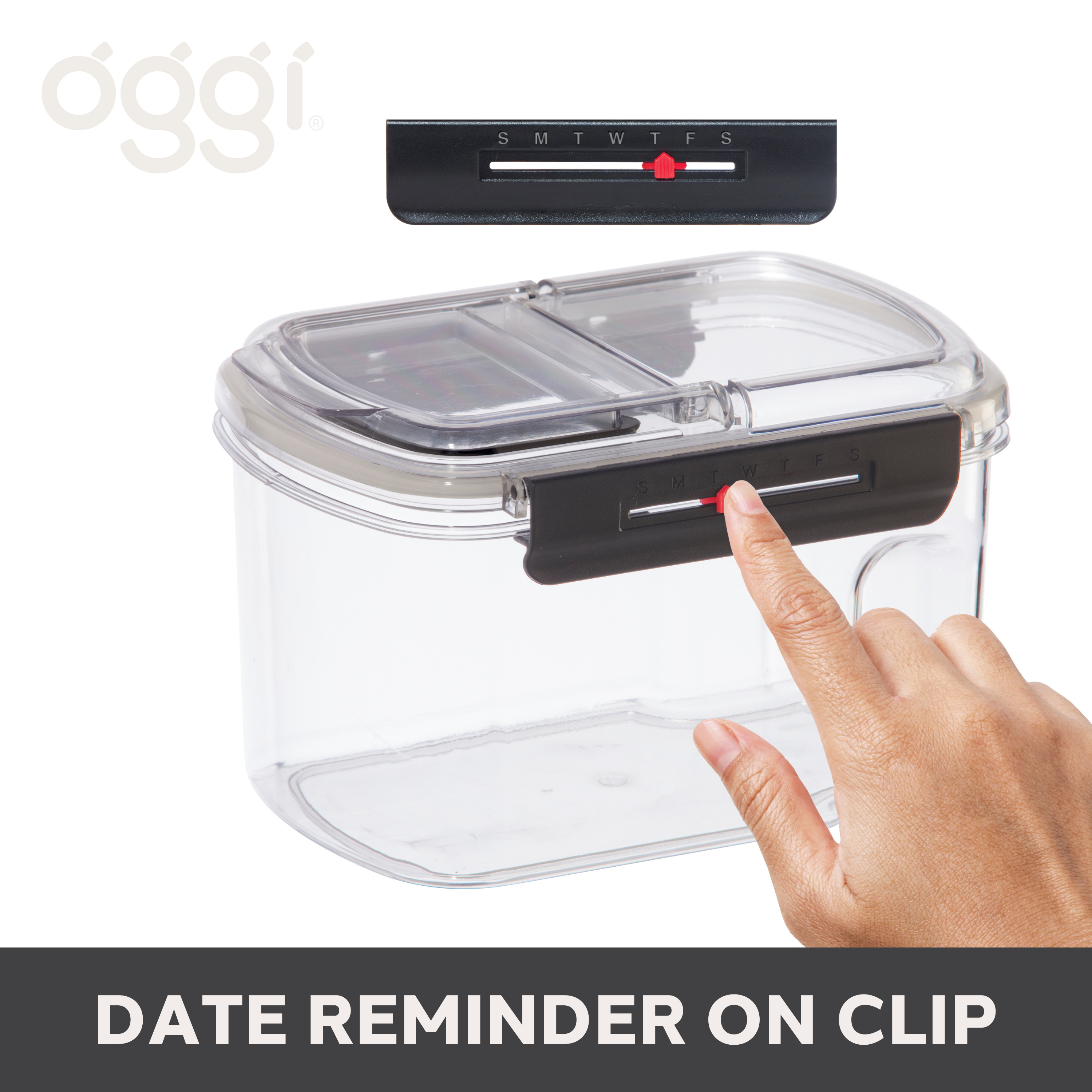 Oggi – wholesale Food storage container – Food Container - Easi Grip 60oz / 1.8lt5